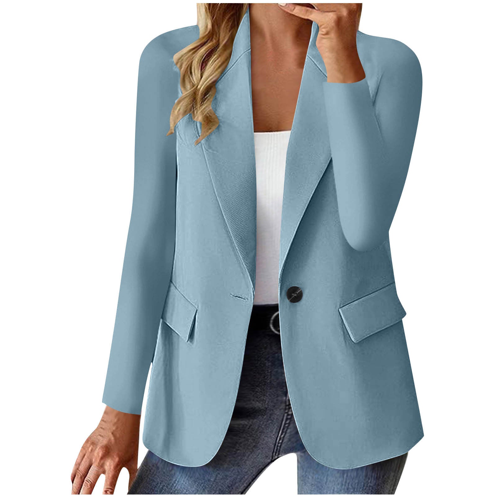 Casual Suit Jacket Women's Long-sleeved .