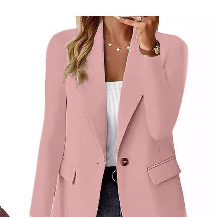 Casual Suit Jacket Women's Long-sleeved .
