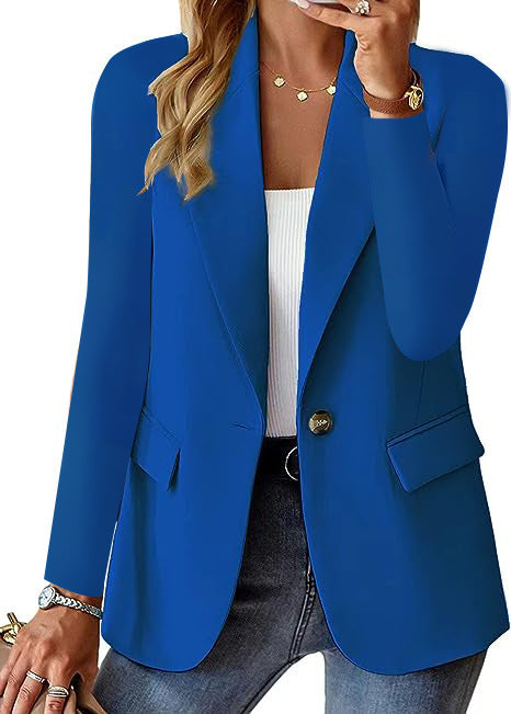 Casual Suit Jacket Women's Long-sleeved .